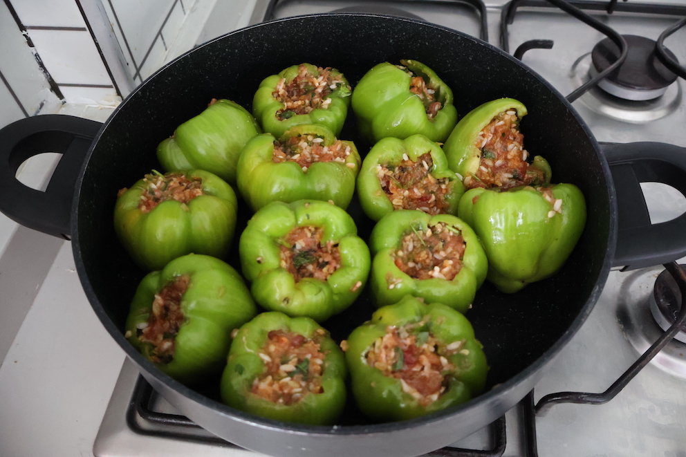 Kıymalı Biber Dolması